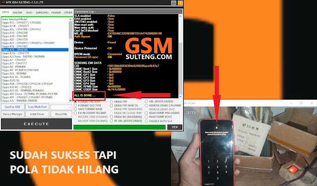 Gagal Unlock GSM Sulteng Tool