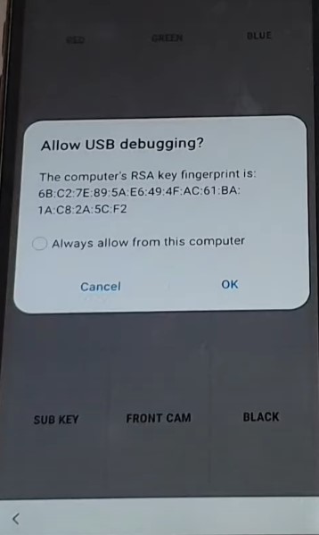izinkan usb debugging Samsung