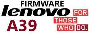 Firmware Lenovo A39