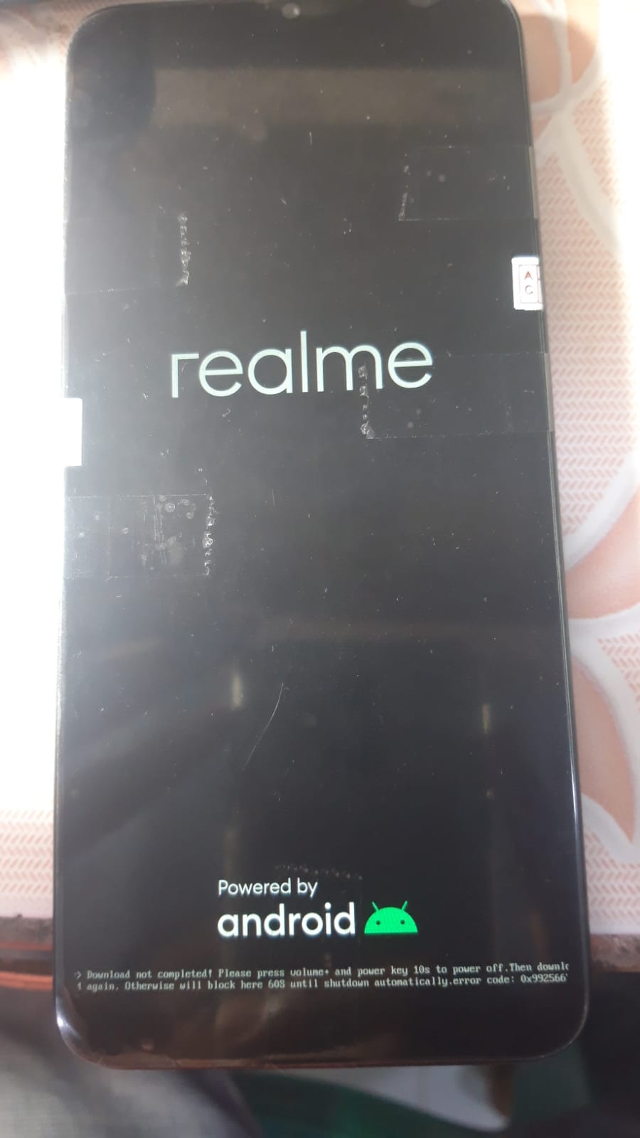 Realme Download not Complete
