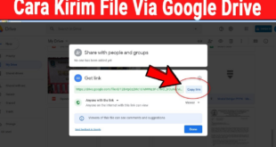 Cara Mudah Untuk Mengirim File Ke Google Drive Melalui Link