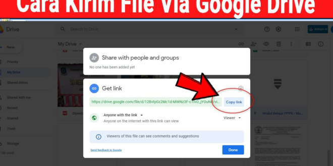 Cara Mudah Untuk Mengirim File Ke Google Drive Melalui Link